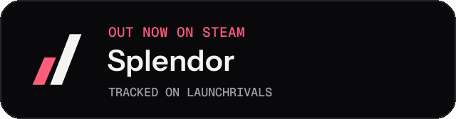 Dark launch badge for Splendor