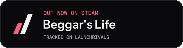 Dark launch badge for Beggar's Life