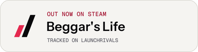 Light launch badge for Beggar's Life