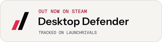 Light launch badge for Desktop Defender