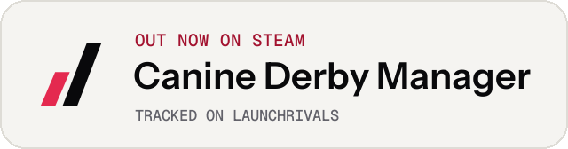Light launch badge for Canine Derby Manager