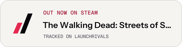 Light launch badge for The Walking Dead: Streets of Survival