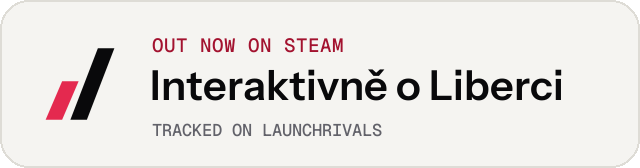 Light launch badge for Interaktivně o Liberci