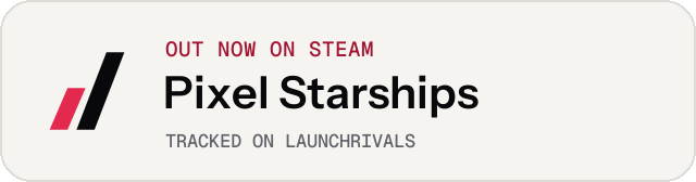 Light launch badge for Pixel Starships