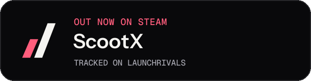 Dark launch badge for ScootX