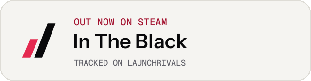 Light launch badge for In The Black