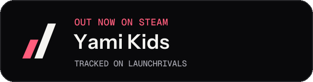 Dark launch badge for Yami Kids