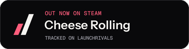 Dark launch badge for Cheese Rolling
