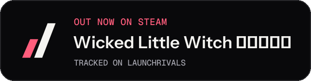 Dark launch badge for Wicked Little Witch 小小坏女巫