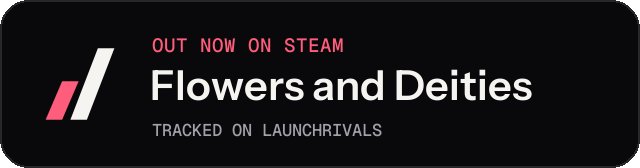 Dark launch badge for Flowers and Deities