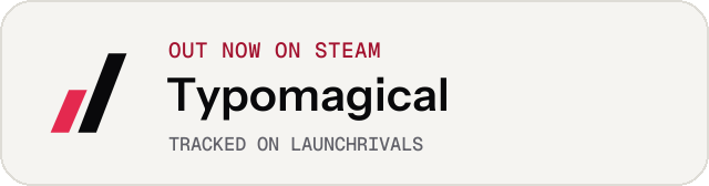 Light launch badge for Typomagical