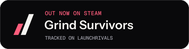 Dark launch badge for Grind Survivors