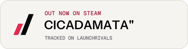 Light launch badge for CICADAMATA"