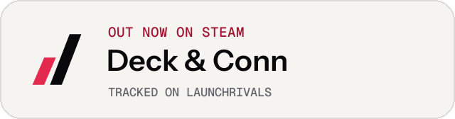 Light launch badge for Deck & Conn