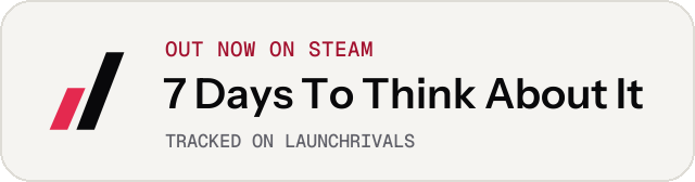 Light launch badge for 7 Days To Think About It