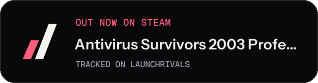 Dark launch badge for Antivirus Survivors 2003 Professional