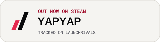 Light launch badge for YAPYAP