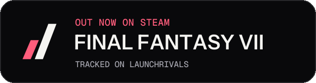 Dark launch badge for FINAL FANTASY VII