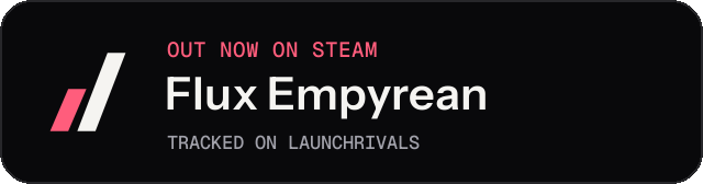 Dark launch badge for Flux Empyrean