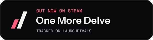 Dark launch badge for One More Delve