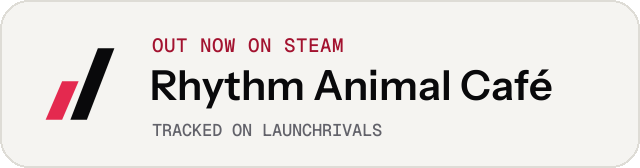 Light launch badge for Rhythm Animal Café