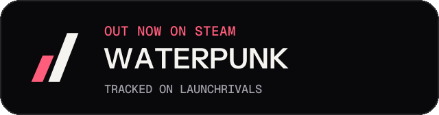 Dark launch badge for WATERPUNK