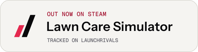 Light launch badge for Lawn Care Simulator