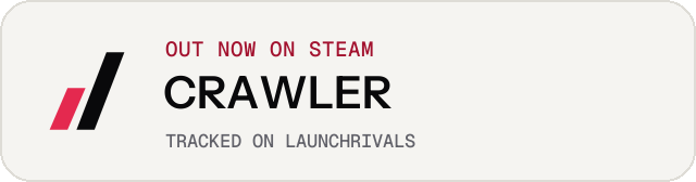 Light launch badge for CRAWLER