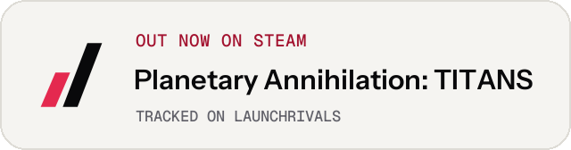 Light launch badge for Planetary Annihilation: TITANS