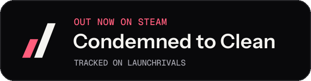 Dark launch badge for Condemned to Clean