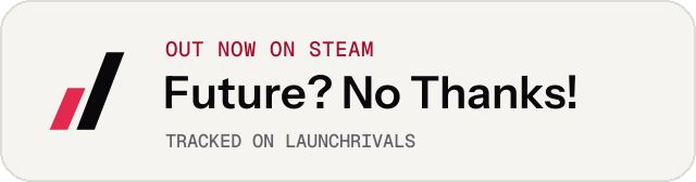 Light launch badge for Future? No Thanks!