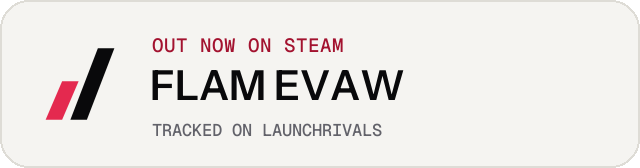 Light launch badge for FLAM EVAW