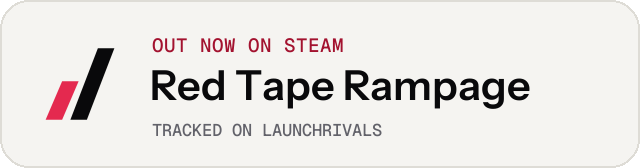 Light launch badge for Red Tape Rampage