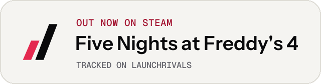 Light launch badge for Five Nights at Freddy's 4
