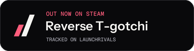 Dark launch badge for Reverse T-gotchi