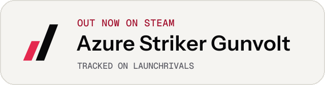 Light launch badge for Azure Striker Gunvolt