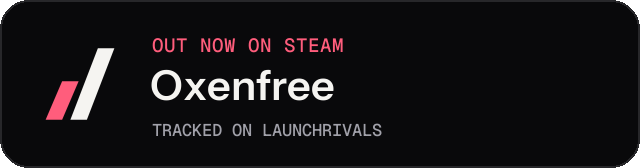 Dark launch badge for Oxenfree