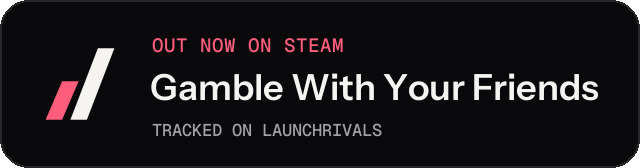 Dark launch badge for Gamble With Your Friends