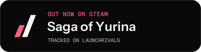 Dark launch badge for Saga of Yurina