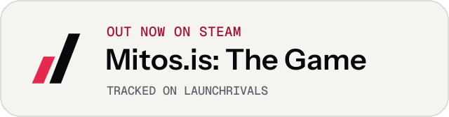 Light launch badge for Mitos.is: The Game