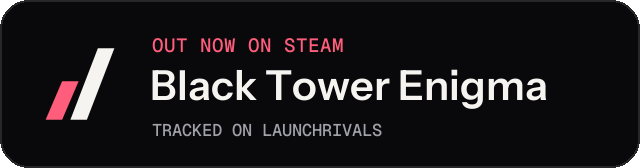 Dark launch badge for Black Tower Enigma