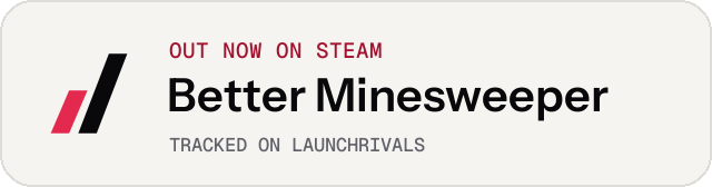 Light launch badge for Better Minesweeper