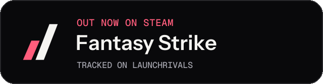 Dark launch badge for Fantasy Strike