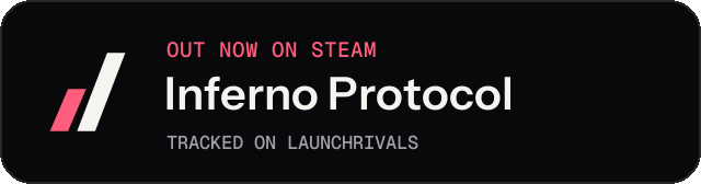 Dark launch badge for Inferno Protocol