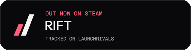 Dark launch badge for RIFT