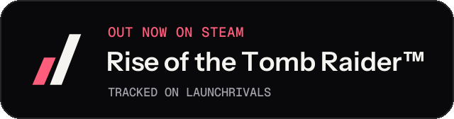 Dark launch badge for Rise of the Tomb Raider™