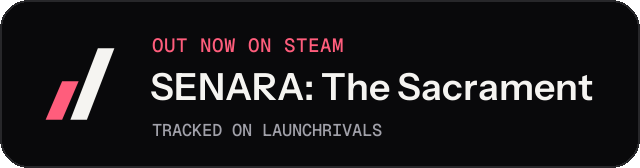 Dark launch badge for SENARA: The Sacrament
