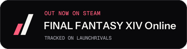 Dark launch badge for FINAL FANTASY XIV Online