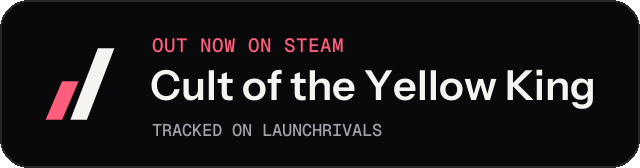 Dark launch badge for Cult of the Yellow King
