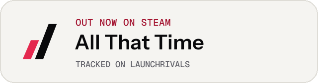 Light launch badge for All That Time